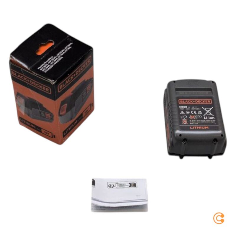 Black & Decker Akku BL4018 Werkzeug-Akku 4 Ah Lithium-Ion wiederaufladbar - 5035048560044
