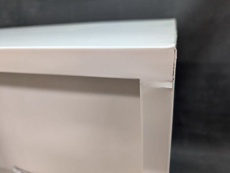 Stier Wandschrank Aufbewahrung grau platzsparend abschließbare Tür 60x80x30cm - 4251709645917