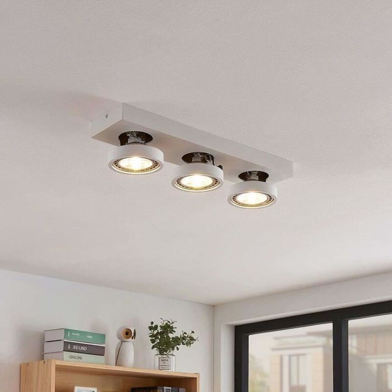 Arcchio LED-Deckenlampe Deckenlampe Hänge Lampe Leuchte Negan Weiß dreiflammig - 4251096560886
