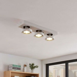 B-Ware Arcchio LED-Deckenlampe Deckenlampe Hänge Lampe Leuchte Negan Weiß dreiflammig