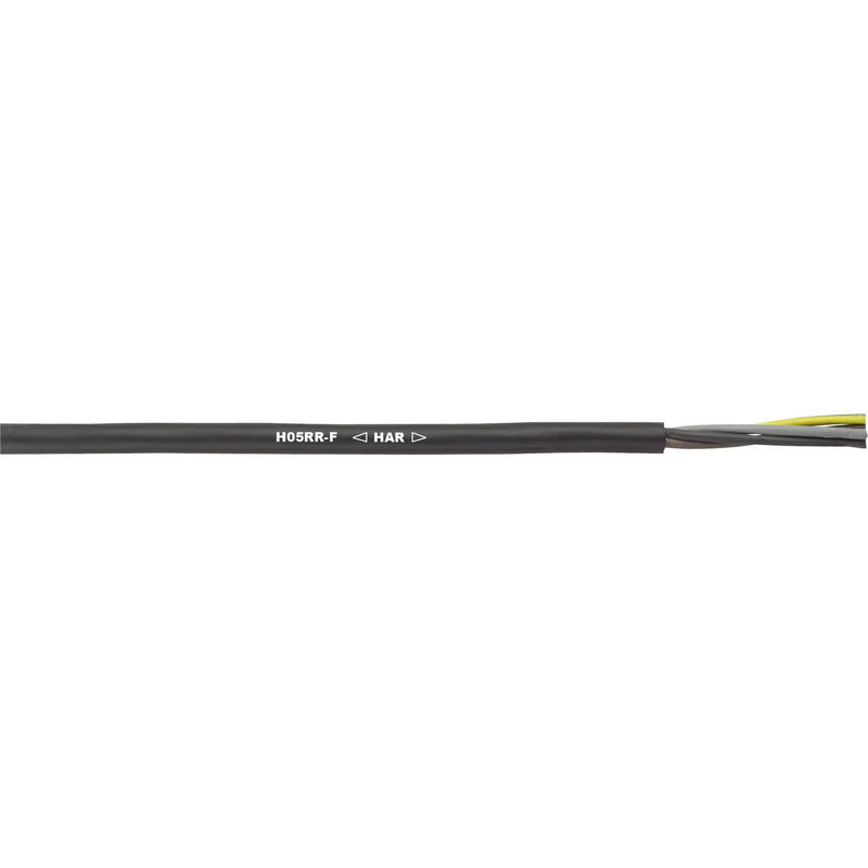LAPP Anschlussleitung H05RR-F 3G1,5 flammwidrig 100m schwarz Kabelleitung - 4044774648996