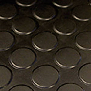 B-Ware COBA Europe Gummimatte Gummi Läufer Bodenbelag Arbeitsplatzbodenbelag Schwarz