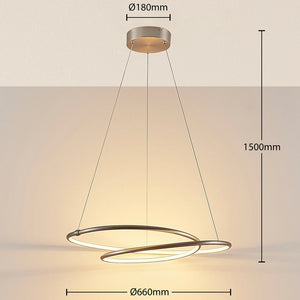 B-Ware Lampenwelt LED Hängeleuchte Mirasu Deckenlampe Pendelleuchte Deckenlampe LED