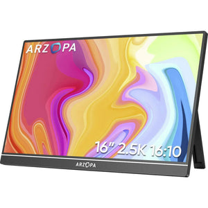 B-Ware Arzopa Portabler Monitor 16 Zoll 2560x1600 IPS HDMI USB-C Blaulicht-Reduktion