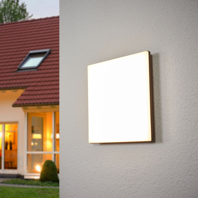 Lucande Sensorgesteuerte Außendeckenlampe Henni Deckenleuchte Wandleuchte Lampe - 4251096527797