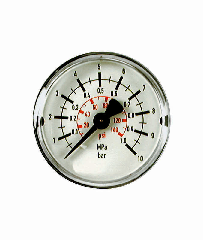 IMI NORGREN Manometer Druckmesser Druckmessgerät Messen18-015-996 0 bis 1.6 bar - 2050011294255