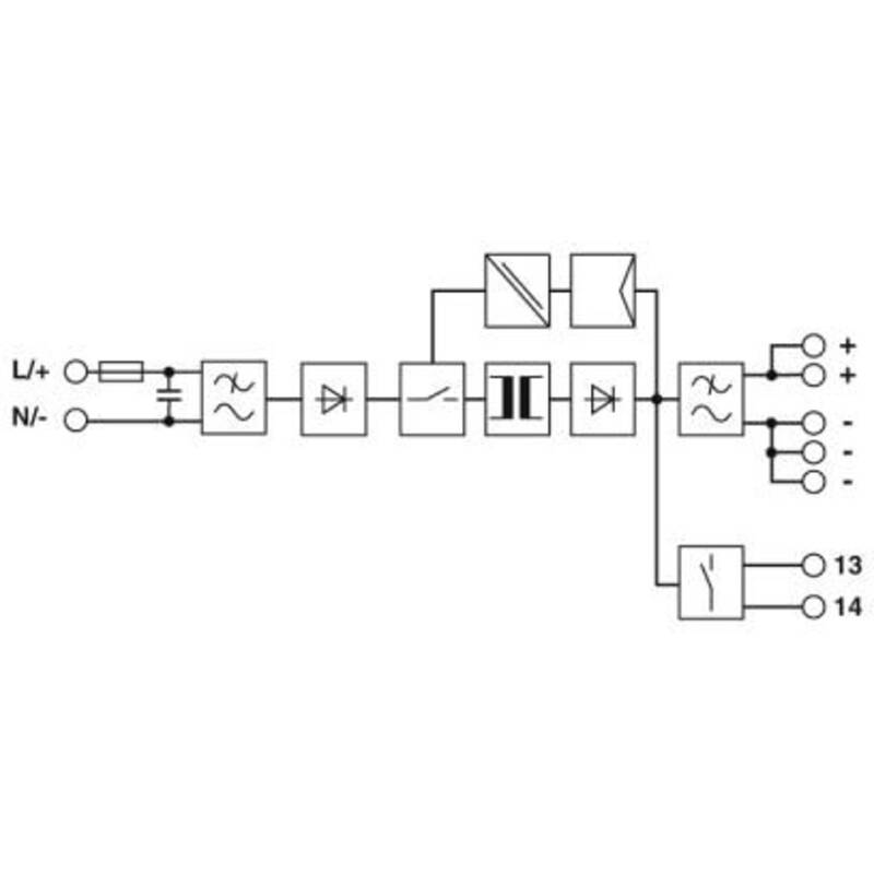 Phoenix Contact Hutschienen-Netzteil 2903147 72W 3A Trafo Push-In-Klemme IP20 - 4046356959445