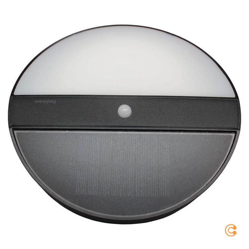 Paulmann Wandleuchte Wandlampe Solarleuchte Bewegungsmelder Elois anthrazit LED - 4000870942642