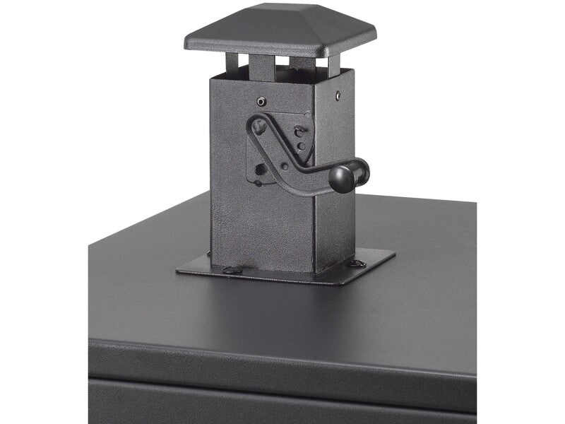 El Fuego Gasgrill Portland XL Grillgerät 4,4kW Schwarz Garten 64x127,5x50cm - 4250373231723