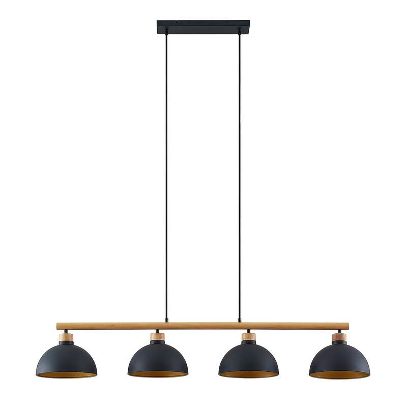 Lindby Tirzana Hängeleuchte LED Pendelleuchte Deckenlampe Lampe Licht schwarz - 4251911709032