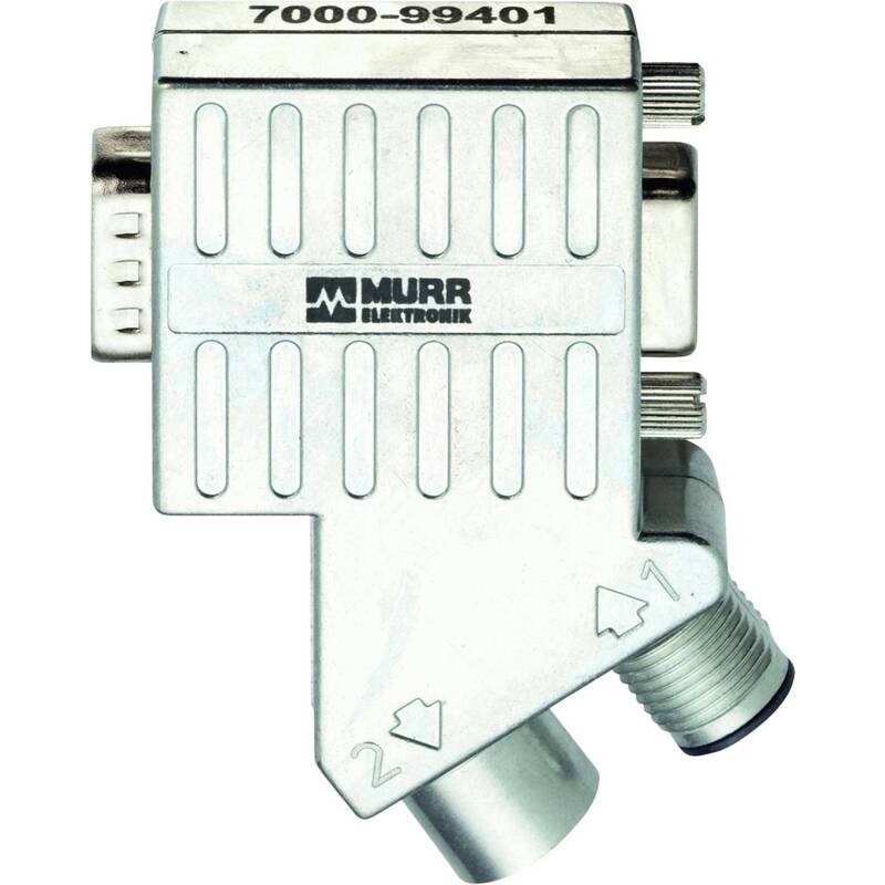 murrelektronik Adapter Verbindung Profibus M12 DSub Sensor Aktor Kupplung 35grad - 4048879303620