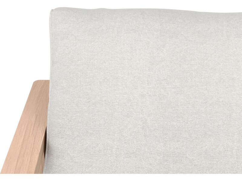 Loungegruppe Ashwood 4-teilig Akazienholz mit Kissen hellgrau langlebig - 4007875112490