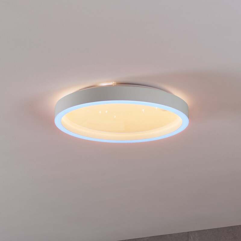 Deckenleuchte Lampe EGLO Connect Montemorelos Z LED RGBW Weiß App Steuerung - 9008606243815