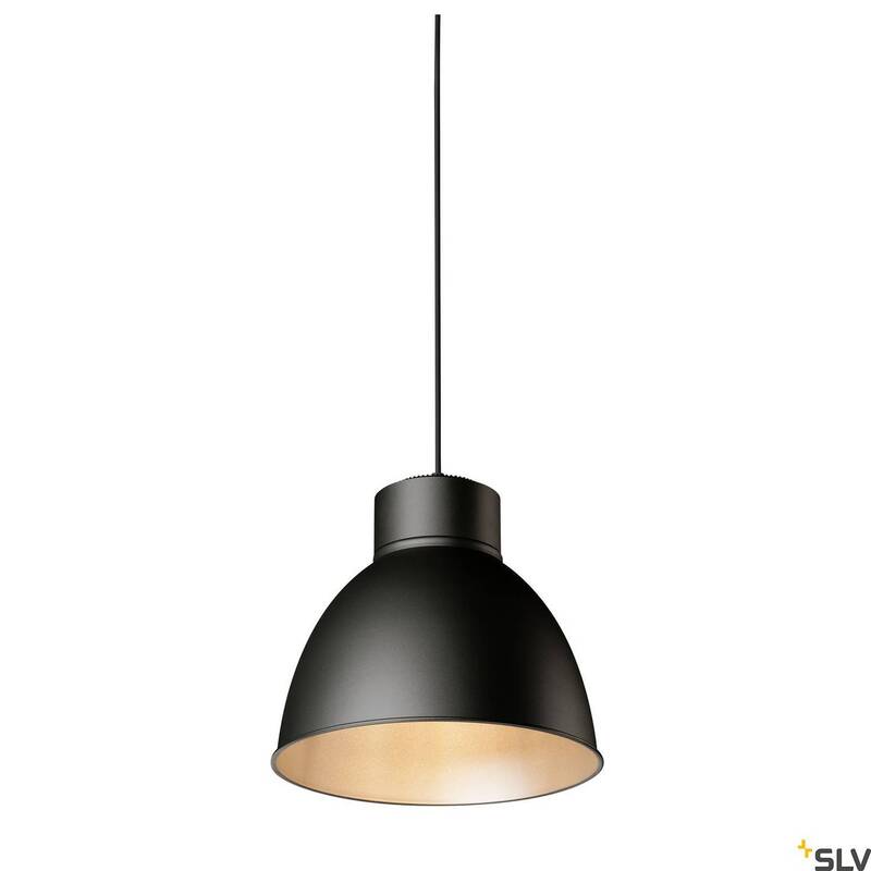 SLV PARA DOME 1005216 Lampenschirm Schwarz Lampe Leuchte Licht 3 STÜCK - 4024163252959