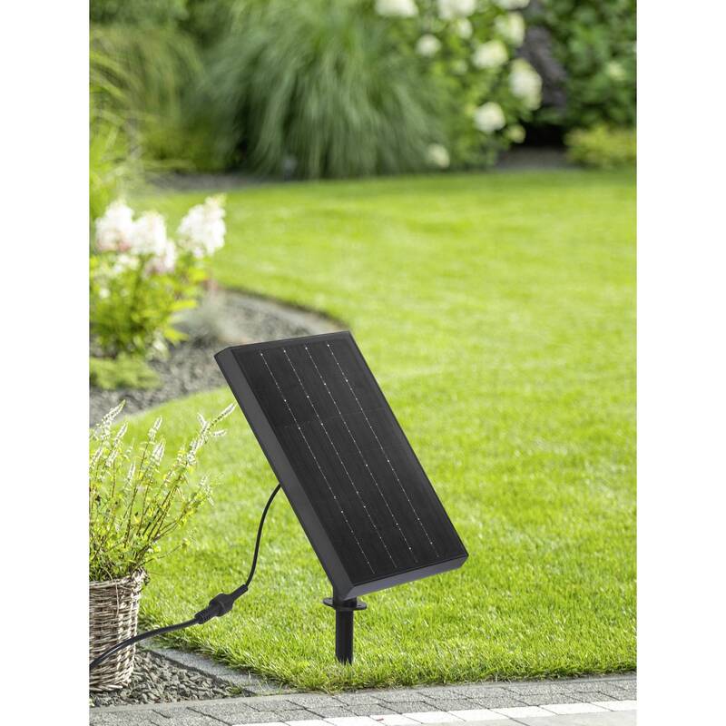 Sygonix Solar-Lichterkette Dekolicht 6-flammig LED Gartenleuchte weiß 550cm - 4064161390727