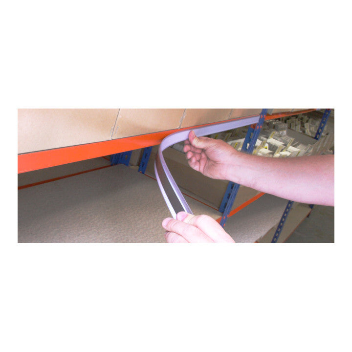 Eichner Etikettenhalter Preisschiene Magnetleiste PVC Transparent 100 Stück - 4052301037168