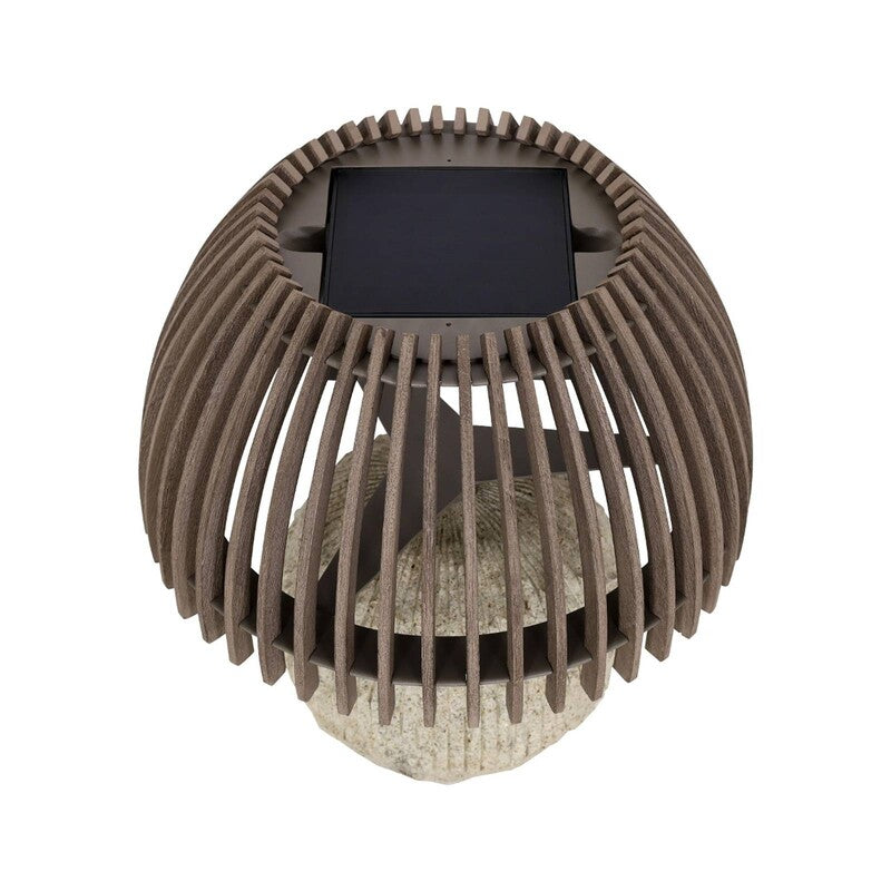 Les Jardins LED Table Lamp Alba, Grey/beige, Height 41 Cm - 3561619700776