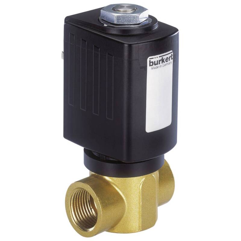 Bürkert Magnetventil 228654 6027 24V IP65 Hochdruckventil Industrie - 4053913051795
