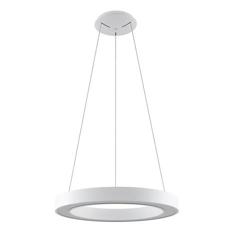 Arcchio LED Pendelleuchte Sharelyn Hängelampe weiß Ring CCT Aluminium 80 cm - 9939004