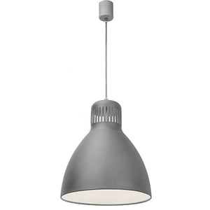 B-Ware Glamox LED-Hängelampe L-1 Hängeleuchte Leuchte Lampe DALI-dimmbar 4.000 K grau