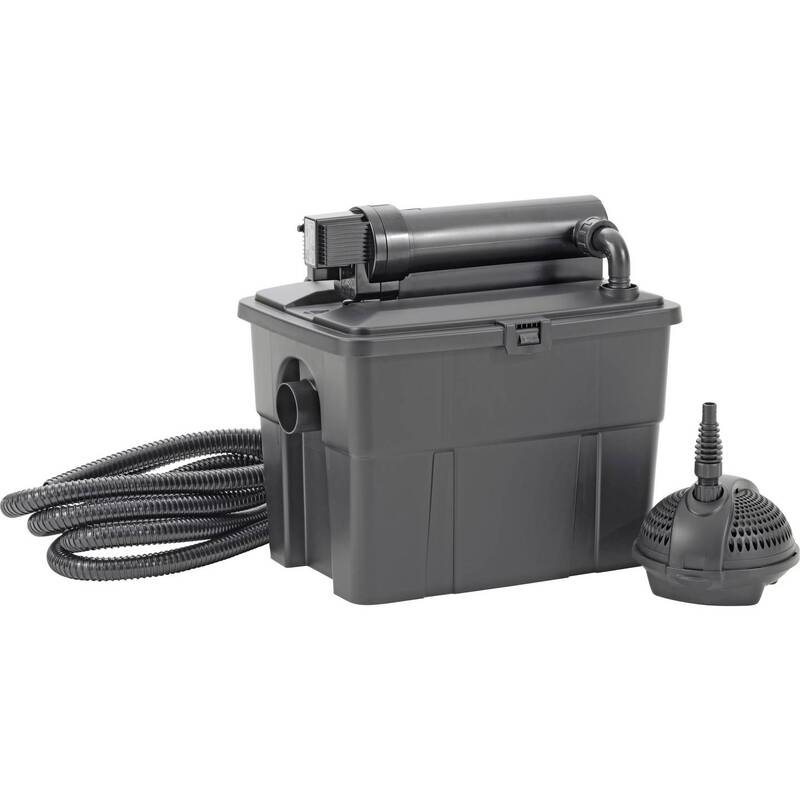 Pontec Filter-Set Multiclear 5000 mit UVC-Klär-Gerät 1500l/h für Gartenteich - 4010052502380