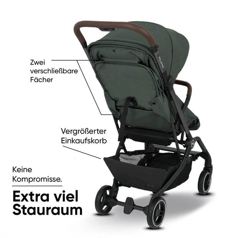 my junior PICO3 Kinderwagen kompakt mit AutoFold und UV50+ Sonnenschutz - 4255746206858
