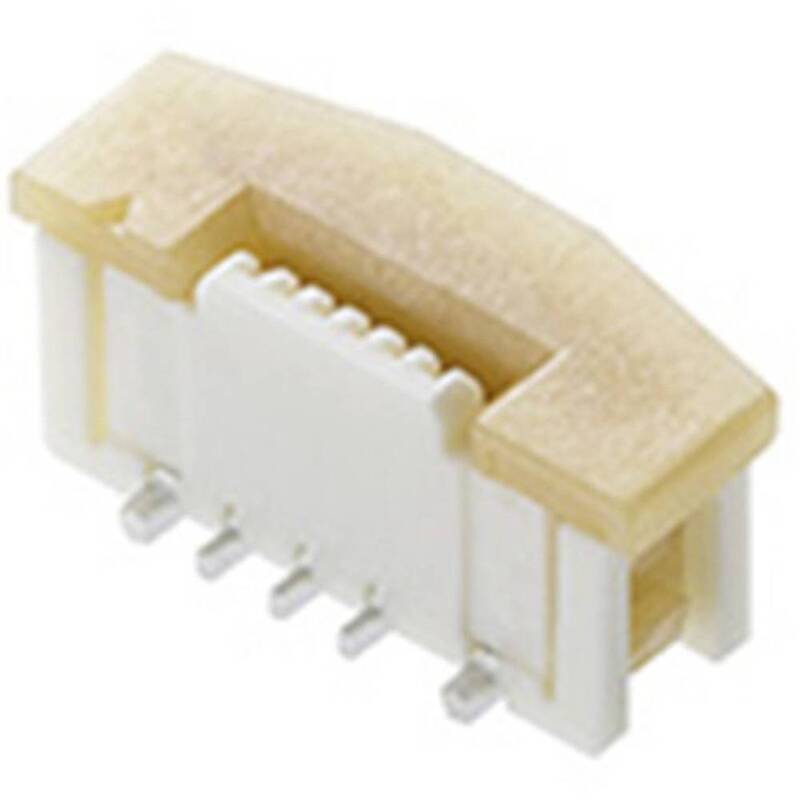 1000 St.  Molex FFC/FPC-Anschluss Polzahl Gesamt 10 Rastermaß 0.5 mm - 2050007120872