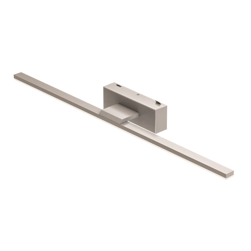 Miroir Wandleuchte Wandlampe LED Aluminium Weiss gefrostet Aluminium Stahl Kunst - 5903148514994