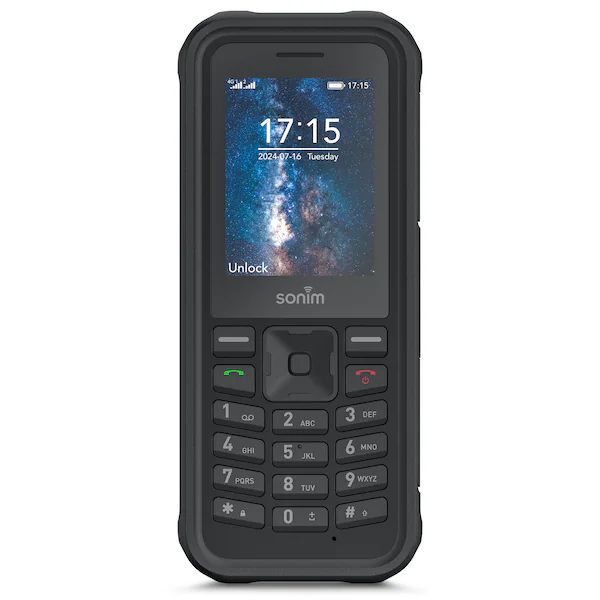 Sonim XP100 Black 2.4 128MB 4G Unlocked & SIM Mobile Phone - 0096962278793