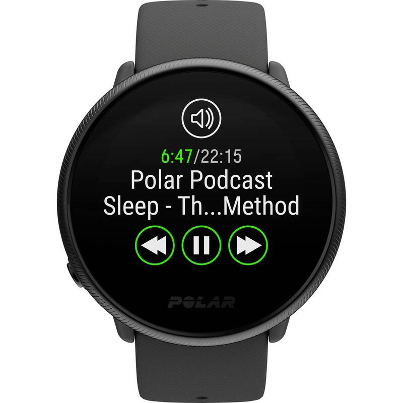 Polar Pulsuhr Fitnessuhr Ignite 2 Pulsmesser Smartwatch schwarz S/L wasserdicht - 0725882058139