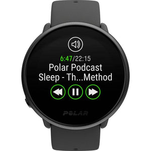 B-Ware Polar Pulsuhr Fitnessuhr Ignite 2 Pulsmesser Smartwatch schwarz S/L wasserdicht