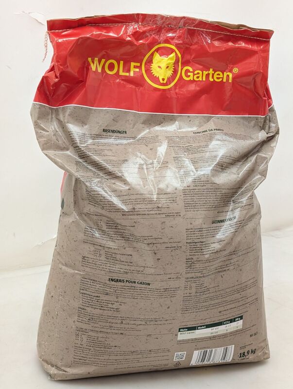 WOLF-Garten Bio-Rasendünger 18,9kg Rasenpflege für 280m² Gartenpflege Dünger - 4008423873108