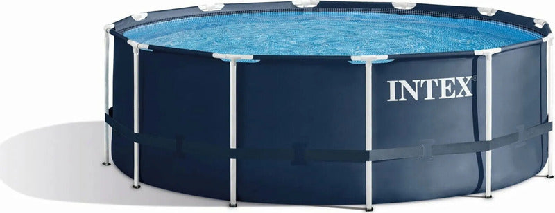 Intex Frame Pool Rondo 366x122cm Schwimmbecken mit Leiter für Garten und - 6941057419527