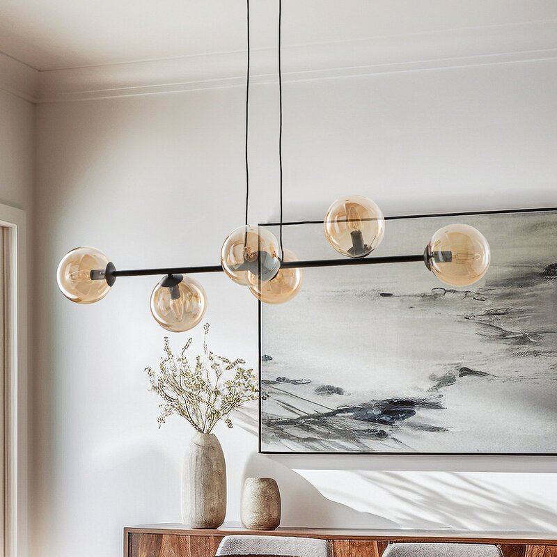 EMIBIG LIGHTING Hängeleuchte Glassy Pendelleuchte Deckenleuchte Deckenlampe E14 - 5901738900172