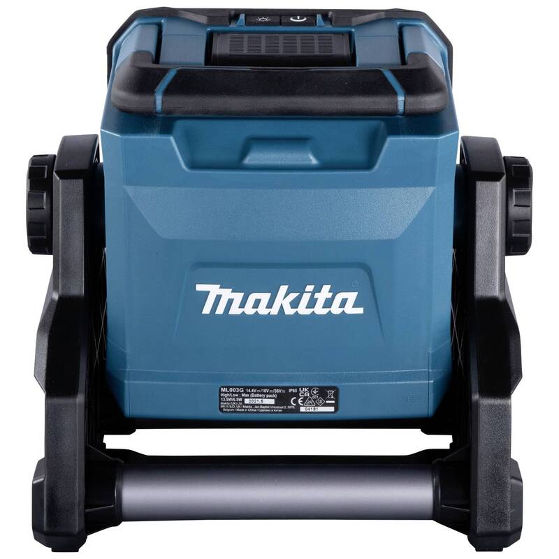 Makita LED Baustrahler ML003G 1100 Lumen Akku Strahler IP65 18V 40V robust 4,7kg - 0088381746632