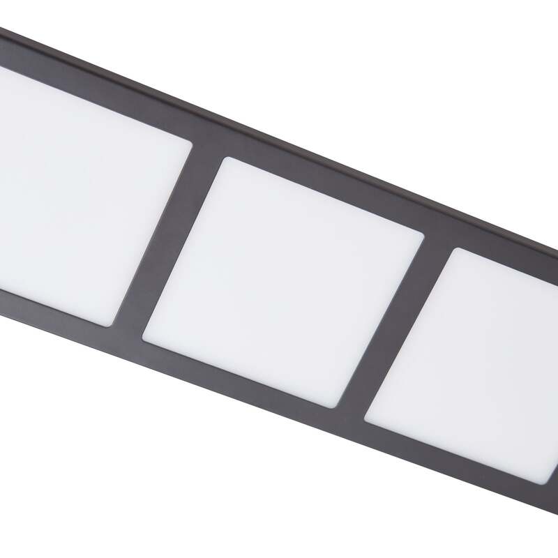 Lindby Deckenleuchte Raymie LED Lampe dimmbar RGBW schwarz 56,5cm Leuchte - 4251911762440
