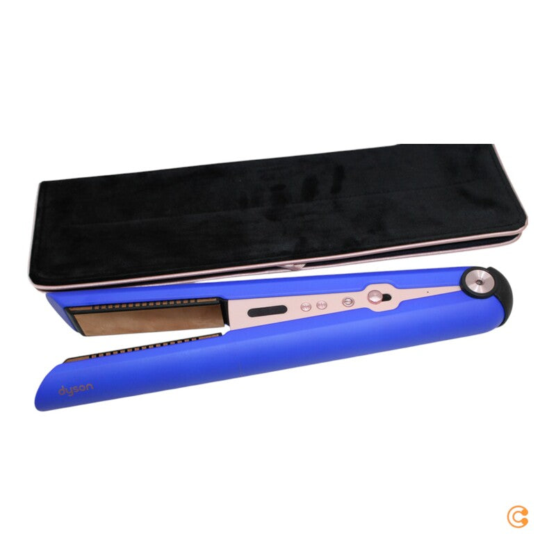Dyson Corrale Haarglätter Glätteisen Blau Geschenkedition kabellos Akku Display - 5025155087336