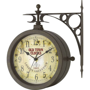 B-Ware TFA Dostmann Wanduhr Quarz Antik Schwarz 20.5cm x 29cm x 29.5cm x 9cm