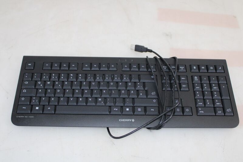 CHERRY KC 1000 Konvolut – 3 USB-Tastaturen QWERTZ + USB-Maus - 1