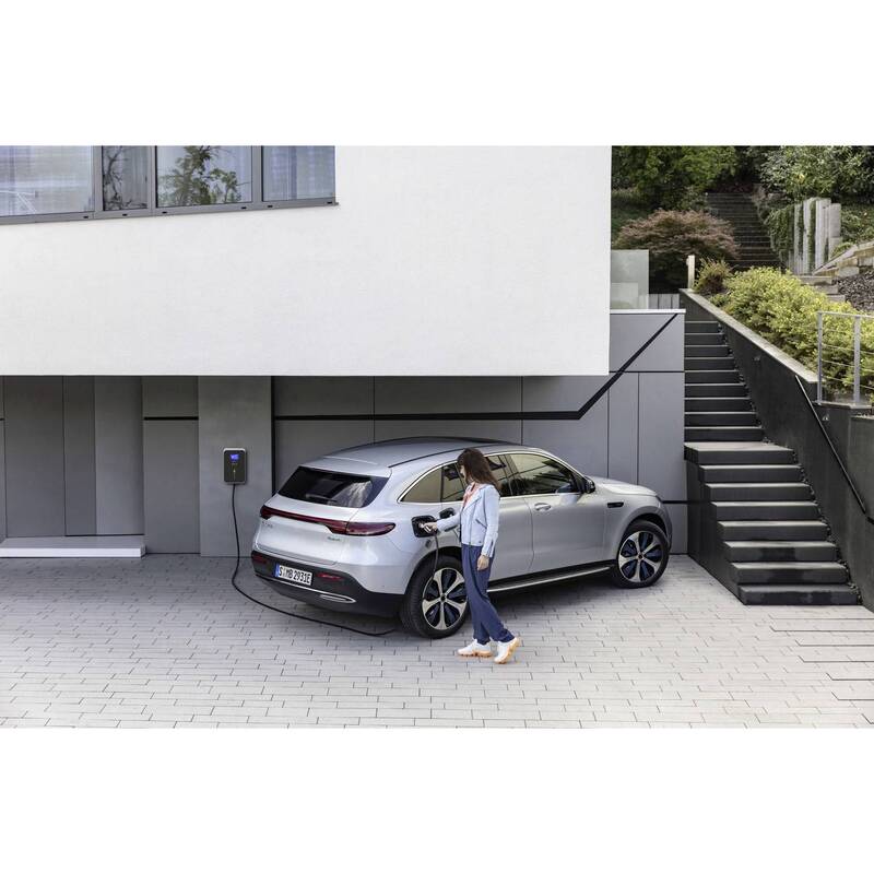 Sygonix Wallbox Typ 2 Mode 3 32A 22kW App WiFi RFID Elektroauto Ladegerät - 4064161394053