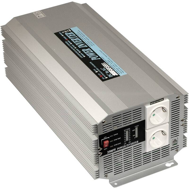 Mean Well A301-2K5-F3 Wechselrichter 2500 W 12 V/DC - 15 V/DC getaktet - 4021087006118