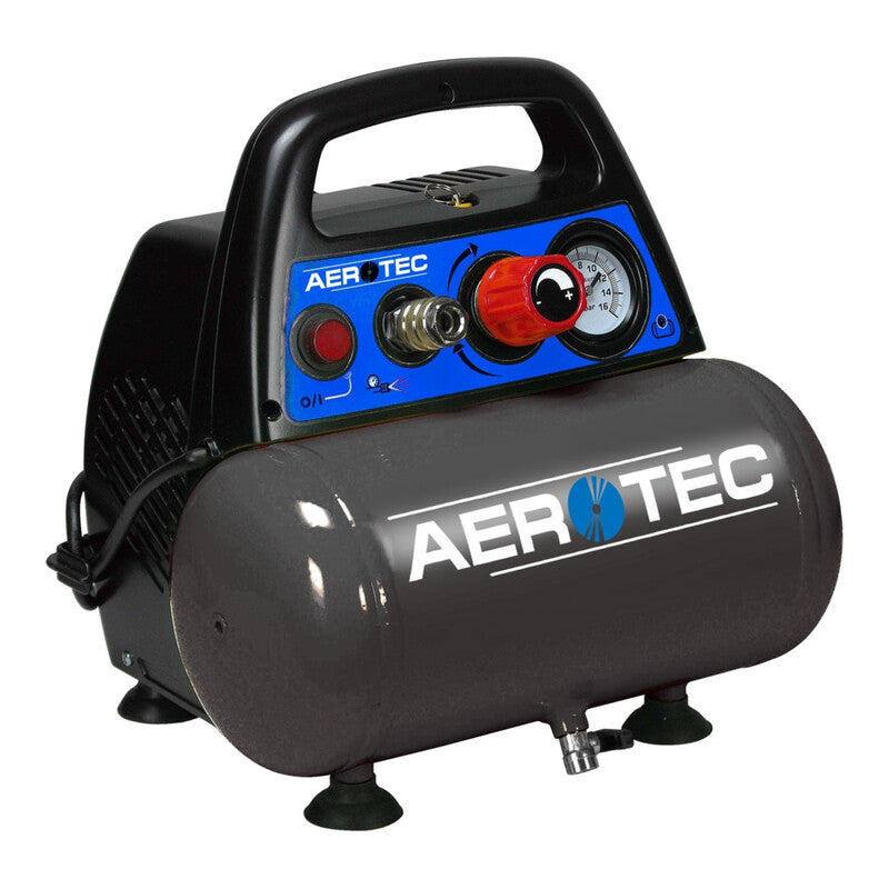 Aerotec Kompressor Druckluft Kompressor Airliner 6 200l/min 1,1kW ölfrei 6l - 4260135771497