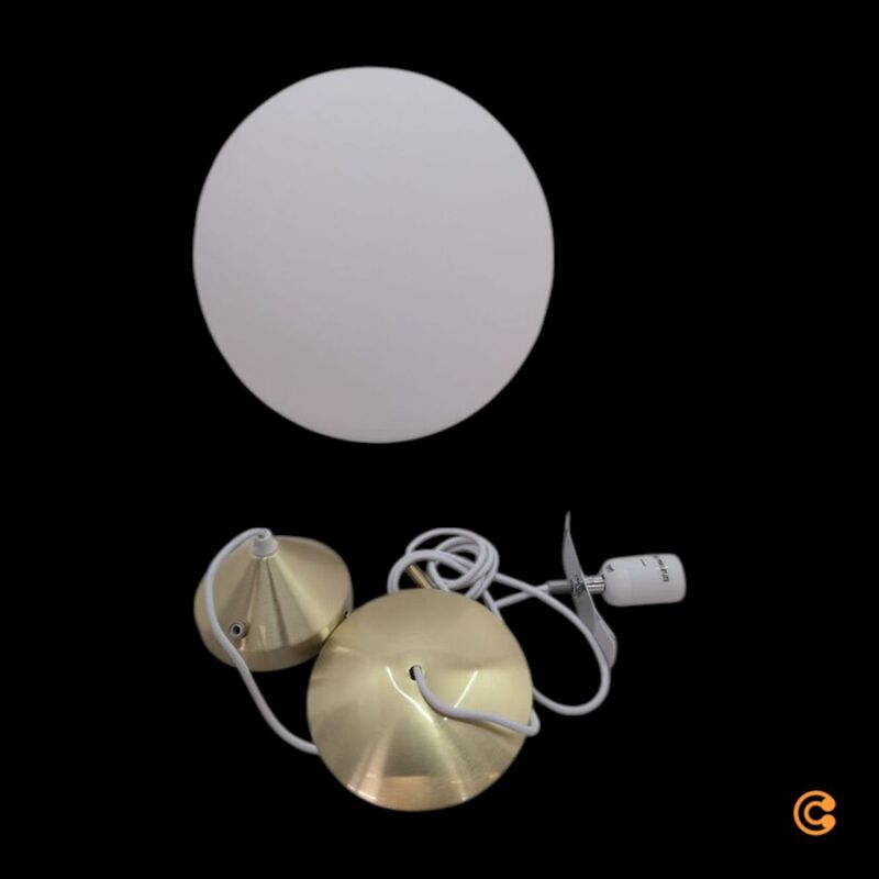 Nordlux Hängeleuchte Pendelleuchte Grant LED Lampe dimmbar messing weiß Ø35cm - 5704924001123