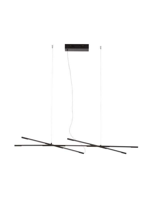 Nova Luce Pendelleuchte Hängeleuchte RACCIO LED Schwarz Warmweiß dimmbar 27 W - 5212017433893