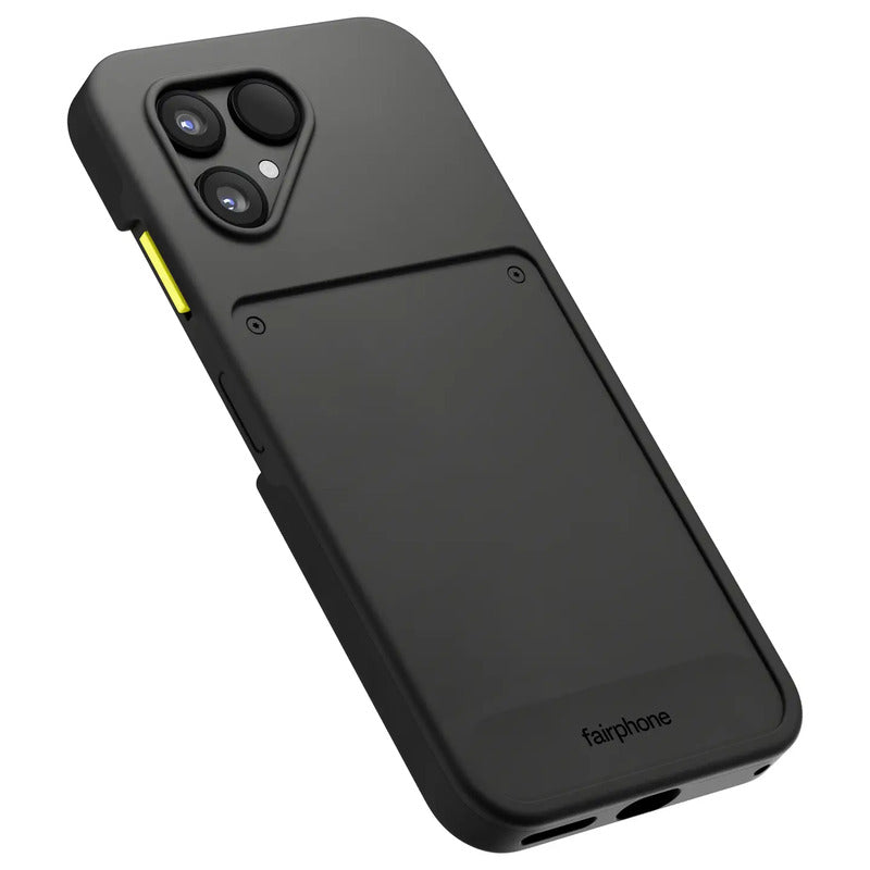 Fairphone Schutzhülle Fairphone 6 Schwarz Hülle Case Stoßfest Recycling - 8718819370178