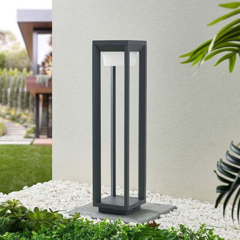 Prios Wegeleuchte Gartenleuchte Gamion LED Pollerleuchte anthrazit 60cm IP54 - 4251911736915