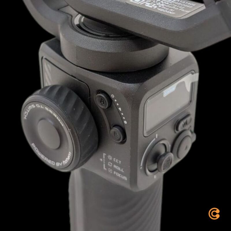 GoPro Gimbal Fluid Pro AI für Smartphones und GoPro schwarz mit Akku Tasche 78 - 0810116384334