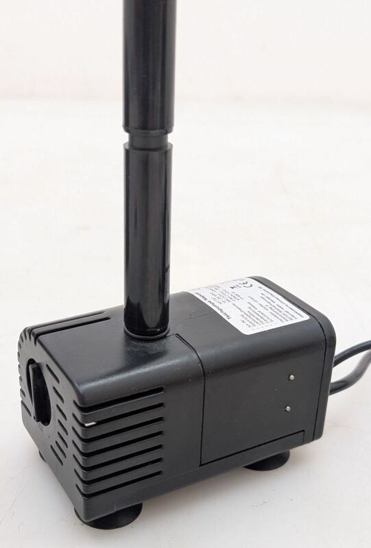 Esotec Solar-Pumpenset Napoli mit Beleuchtung 750l/h 2m Förderhöhe Akkuspeicher - 4260057861535
