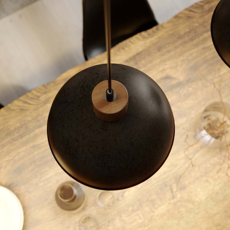 Lindby Holgar Hängeleuchte Pendelleuchte Deckenlampe Lampe Leuchte 3-flammig E27 - 4251096571271