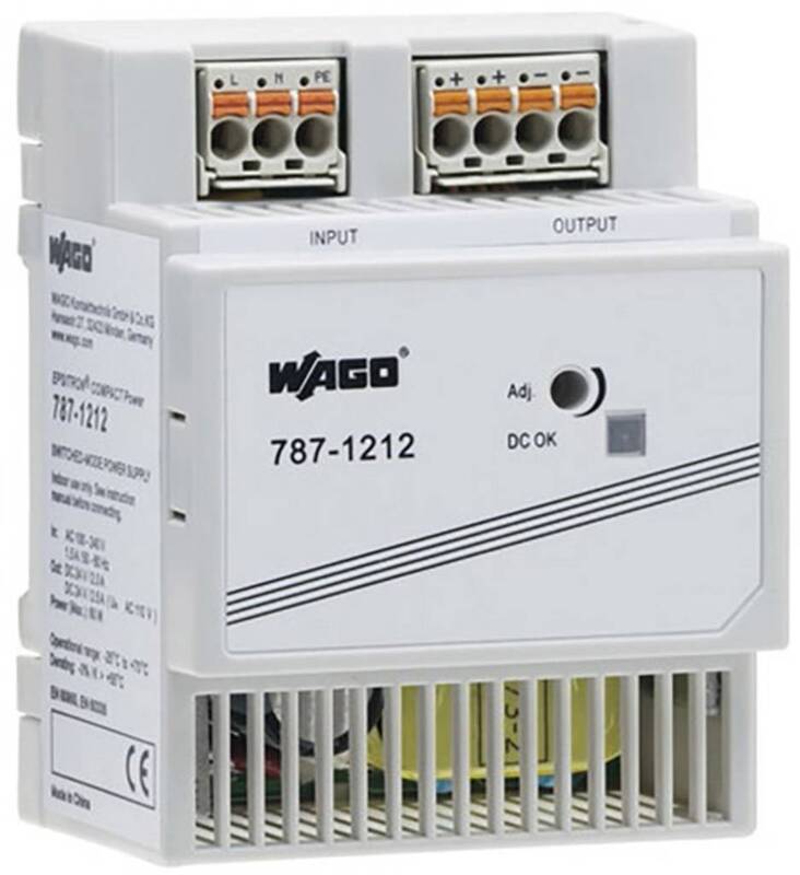WAGO 787-1212 Hutschienen-Netzteil (DIN-Rail) 24 V 2.5 A 60 W 1 x - 4055143415064
